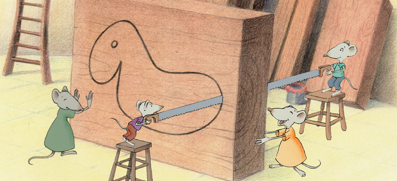 La Souris du Père Noël