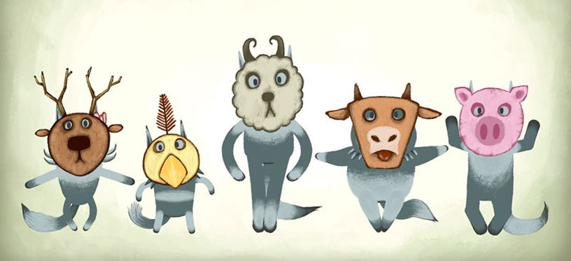 Loups tendres et loufoques Loups tendres et loufoques