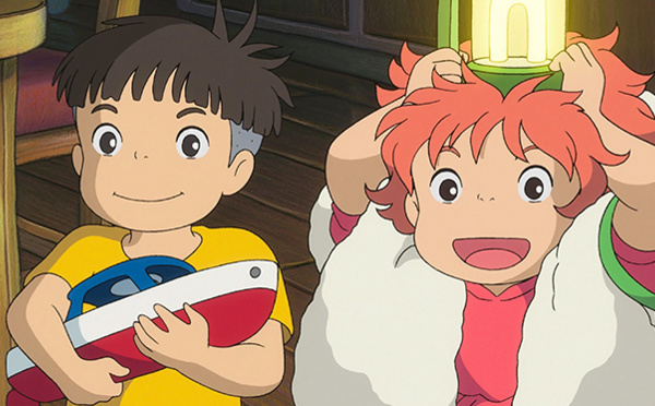 Ponyo sur la falaise